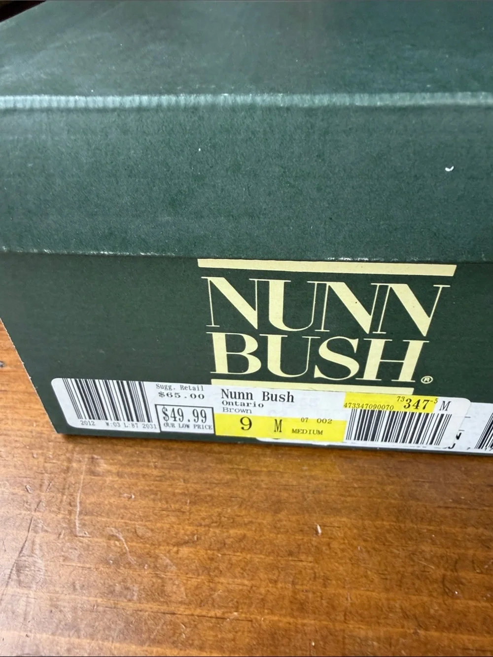 Nunn Bush Ontario Boat Shoe Loafer Brown  Sz 9